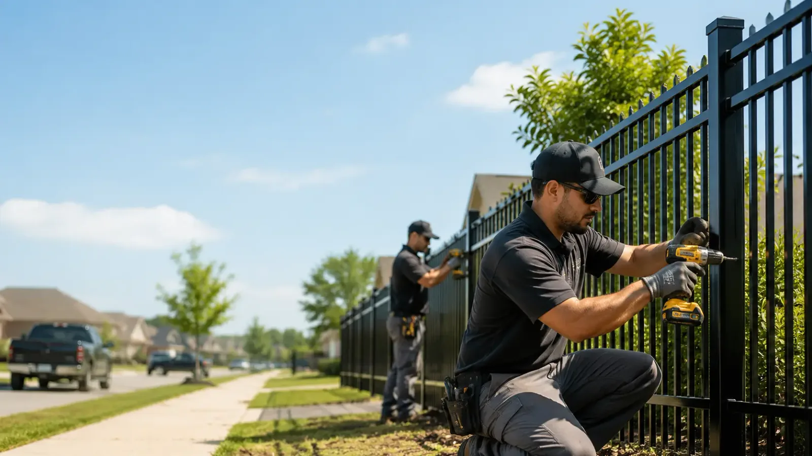 Metal Fence Installation in Thornfield, MO